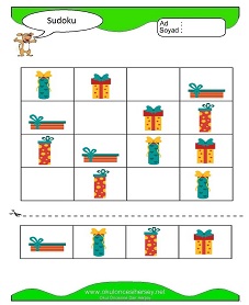 Sudoku Çocuk Bulmacaları